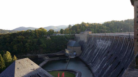 Sperrmauer Museum Edersee